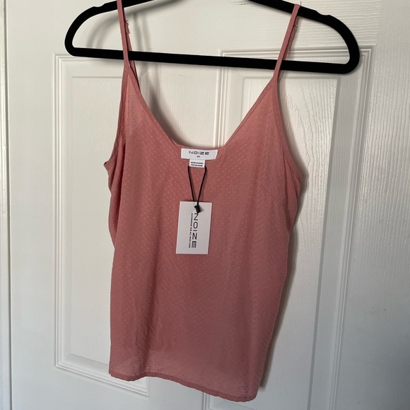 BNWT Noise Blush Pink Cami Strap Top - Size S - Picture 1 of 5